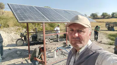 Beyşehir'in Bayındır Mahallesi’de kuruyan çeşme güneş enerjisiyle hayat buldu