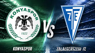 Konyaspor - Zalaegerszegi maçı canlı izle