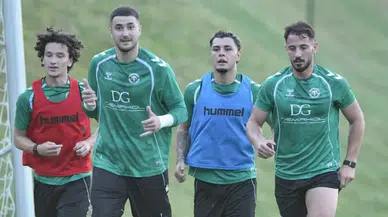 Konyaspor, Slovenya'da ilk antrenmanını yaptı