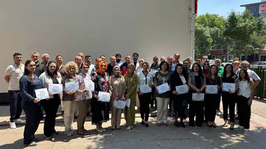 Konya'da geleceğin tarımı için eğitim tamamlandı! 62 personele sertifika verildi