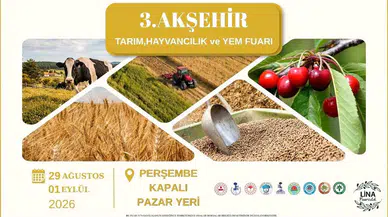 Akşehir’de büyük tarım buluşması! Dev fuar başlıyor