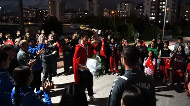 Dünya şampiyonuna Konya'da coşkulu karşılama