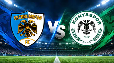 Erzurumspor - Konyaspor Canlı (1-0)