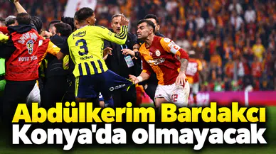 Konyalı milli futbolcu, Konyaspor'a karşı forma giyemeyecek