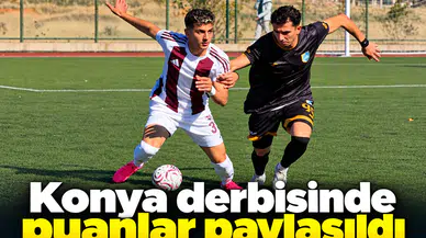 Konya derbisinde kazanan çıkmadı