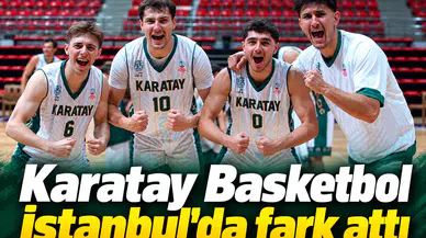 Karatay Basketbol İstanbul'da fark attı! 3'te 3 ile yola devam