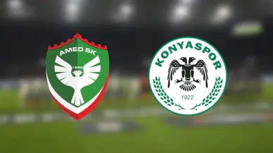 Amedspor - Konyaspor Canlı (1-0)