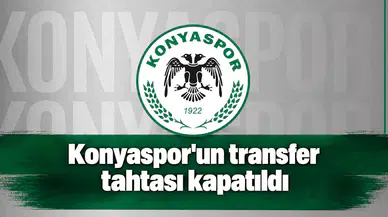 Konyaspor'un transfer tahtası yeniden kapatıldı! İşte sebebi ve ödenecek miktar