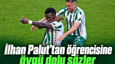 Konyaspor'da İlhan Palut'tan öğrencisine övgü dolu sözler