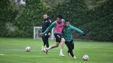 Konyaspor'da yarı final mesaisi başladı
