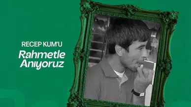 Konyaspor, efsane taraftarı Recep Kum'u andı