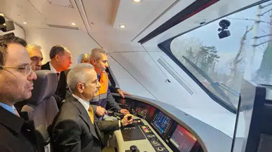 Milli elektrikli hızlı tren saatte 240 kilometreye ulaştı
