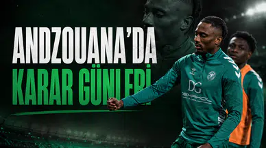 Konyaspor'da Andzouana için karar günleri