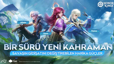 Mobil MOBA'nın devleri Honor of Kings'te! 3 yeni kahraman ve 2 yeni modla savaş alanı ısınmaya başlıyor!