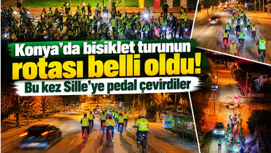 Konya’da bisiklet turunun rotası belli oldu! Bu kez Sille’ye pedal çevirdiler