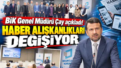 BİK Genel Müdürü Çay açıkladı! Haber alışkanlıkları değişiyor