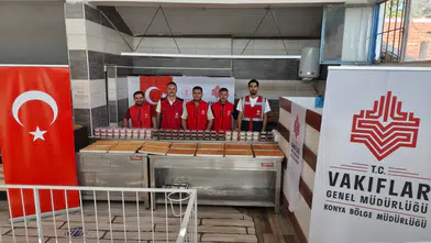 Konya Açık Cezaevi’nde mahkumlar unutulmadı