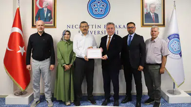 Konya’da bir ilk! NEÜ bu belgeyi alan ilk kamu kurumu oldu