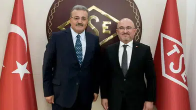 Konyalı Bakan Yardımcısı Özçelik, TSE Başkanı ile görüştü