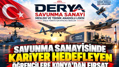 Savunma sanayisinde kariyer hedefleyen öğrencilere Konya’dan fırsat