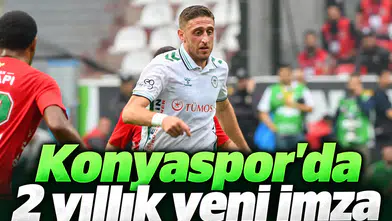 Konyaspor'da 2 yıllık yeni sözleşme