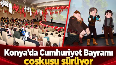Konya’da Cumhuriyet Bayramı coşkusu sürüyor