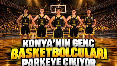 Konya’nın genç basketbolcuları parkeye çıkıyor