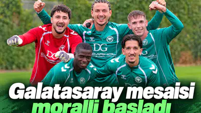 Konyaspor'da Galatasaray mesaisi moralli başladı