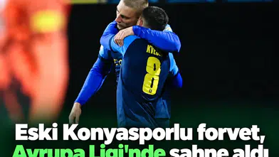 Konyaspor'dan sürpriz şekilde ayrılmıştı! Avrupa Ligi'nde sahne aldı