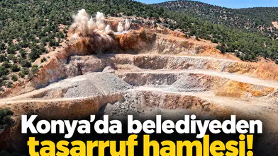 Konya’da belediyeden tasarruf hamlesi!