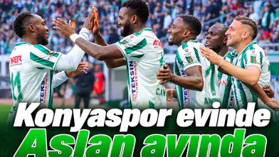 Konyaspor sahasında lideri konuk ediyor! Zafer günümüz olsun