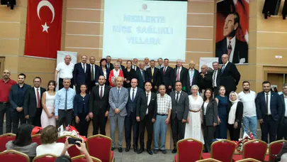 Konya Barosu’nda duygulandıran tören! Meslekte 40 ve 50 yılı geride bıraktılar