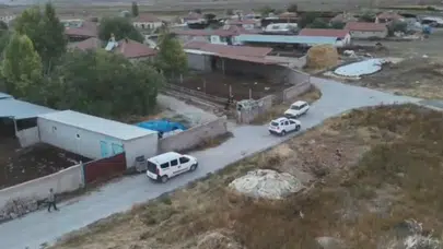 Konya’da depo görünümlü alana kenevir eken şüpheli yakalandı
