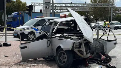 Konya'da kazada yaralanan sürücü kurtarılamadı