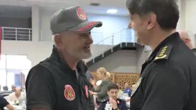 Konya Emniyet Müdürü, kahraman gazilerle bir araya geldi