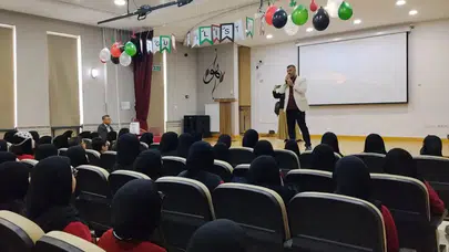 Seyit Ulugülyağcı İmam Hatip Ortaokulu’nda namaz bilinci söyleşisi