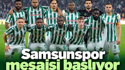 Konyaspor'da Samsunspor mesaisi başlıyor
