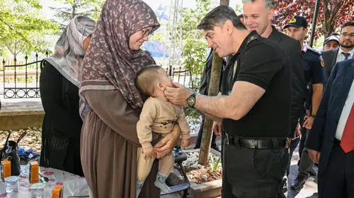Konya Emniyet Müdürü Koç’tan büyük vefa!