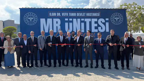 Konya’daki hastanede MR Ünitesi açıldı