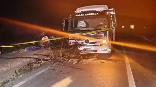 Konya’da feci kaza! 16 yaşındaki çocuk hayatını kaybetti