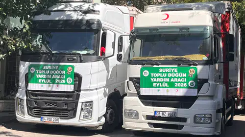 Konya’dan Suriye’ye kardeşlik köprüsü! 45 milyon liralık yardım yola çıktı