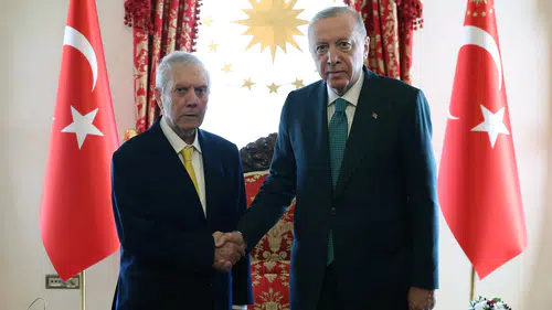 Erdoğan, 4 büyük spor kulübünün başkanlarıyla görüştü