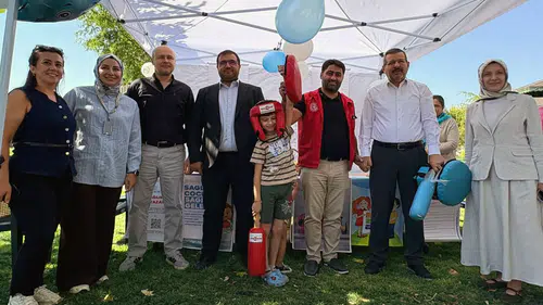 Konya’da çocuklar için özel etkinlik! Hepsi sağlık elçisi oldu