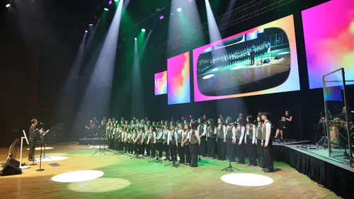 Konya’da çocuklar sahneye çıktı! Performansları ayakta alkışlandı