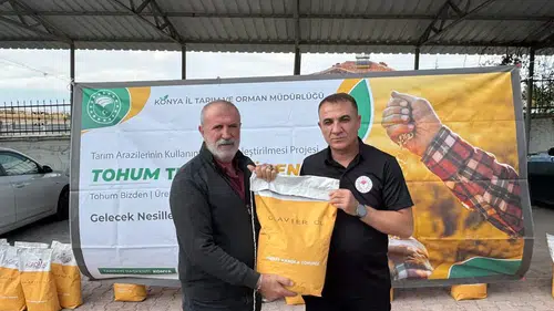 Konya’da 3 milyonluk bütçe! Tohum dağıtılıyor