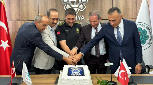 Konya’da esnaf ve zabıta 200. yıl için bir araya geldi!