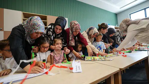 Selçuklu Çocuk Mektepleri’nde yeni dönem başladı! Çocuklar ders başı yaptı