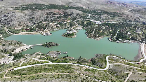 Konya’da Sille Barajı böyle korunuyor! 15 bin ton malzeme yeniden kazanılıyor