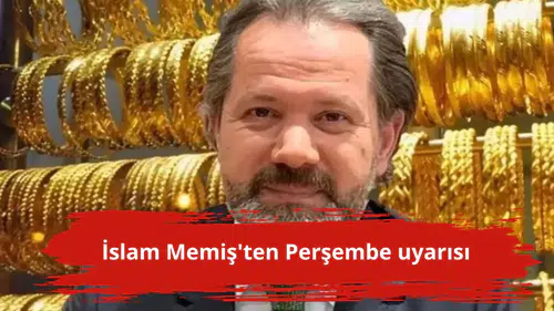 İslam Memiş'ten Perşembe uyarısı