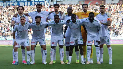 Konyaspor Süper Lig'de ilki yaşadı